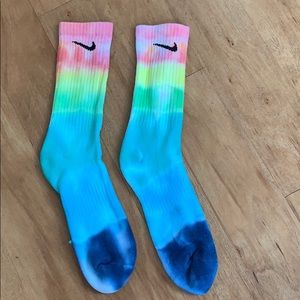 Tie Dye Nike Socks